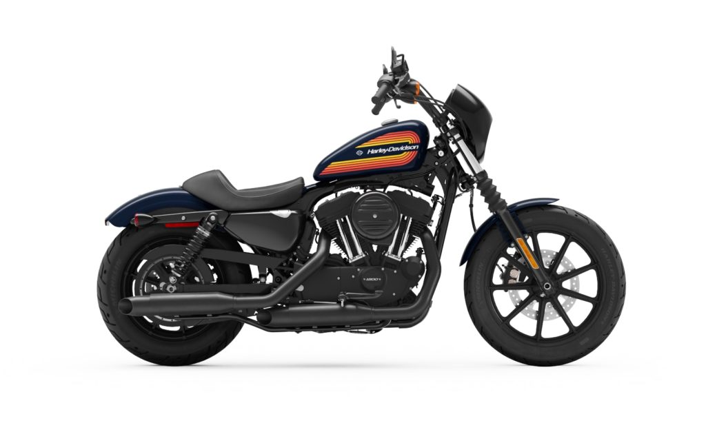 Location 1200cc Harley Davidson Iron SaintTropez Blue Bikes